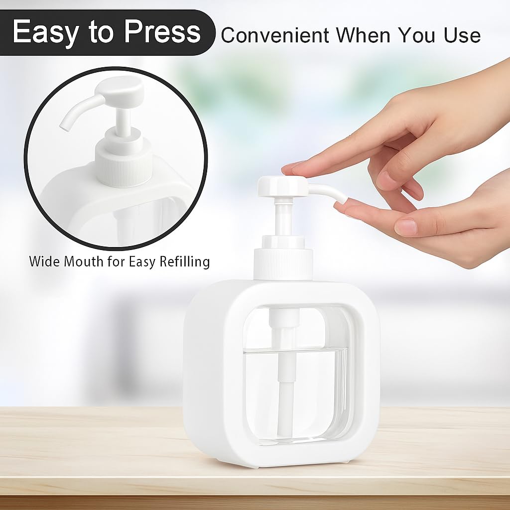 Modern Soap Dispenser for Kitchen & Bathroom (PACK OF 2)