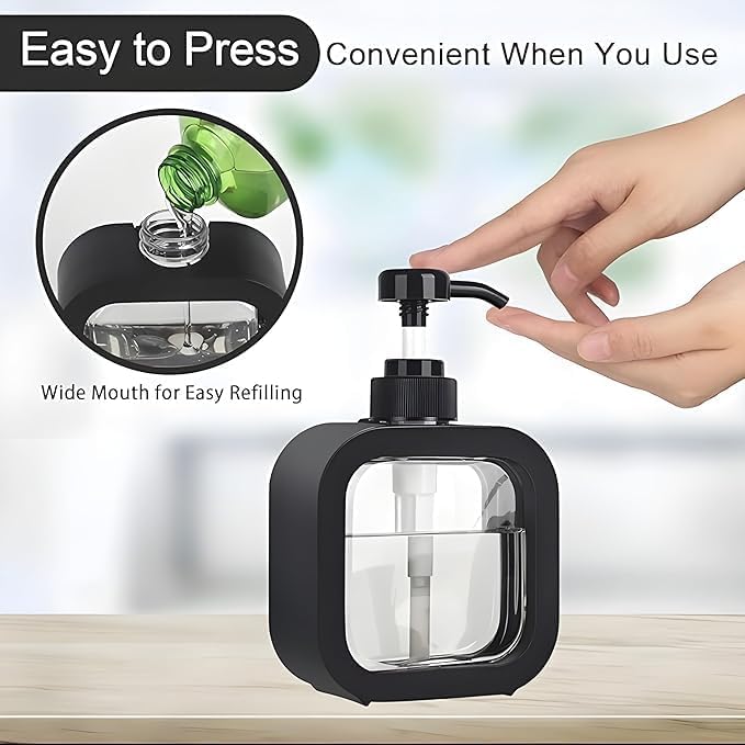 Modern Soap Dispenser for Kitchen & Bathroom (PACK OF 2)