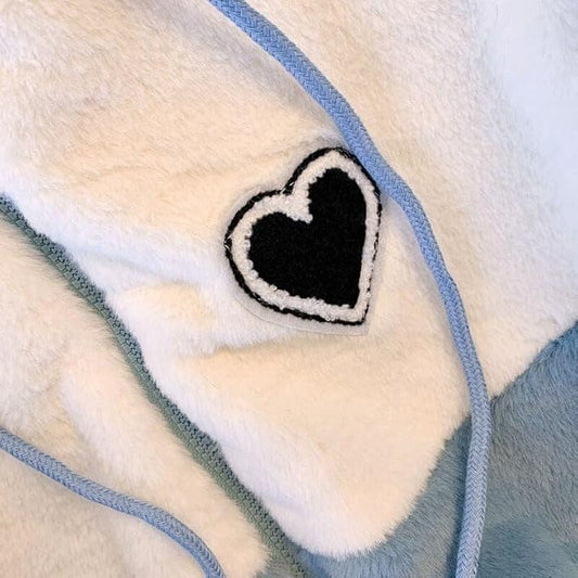 Winter Fleece Hoodie Jacket – Soft Plush