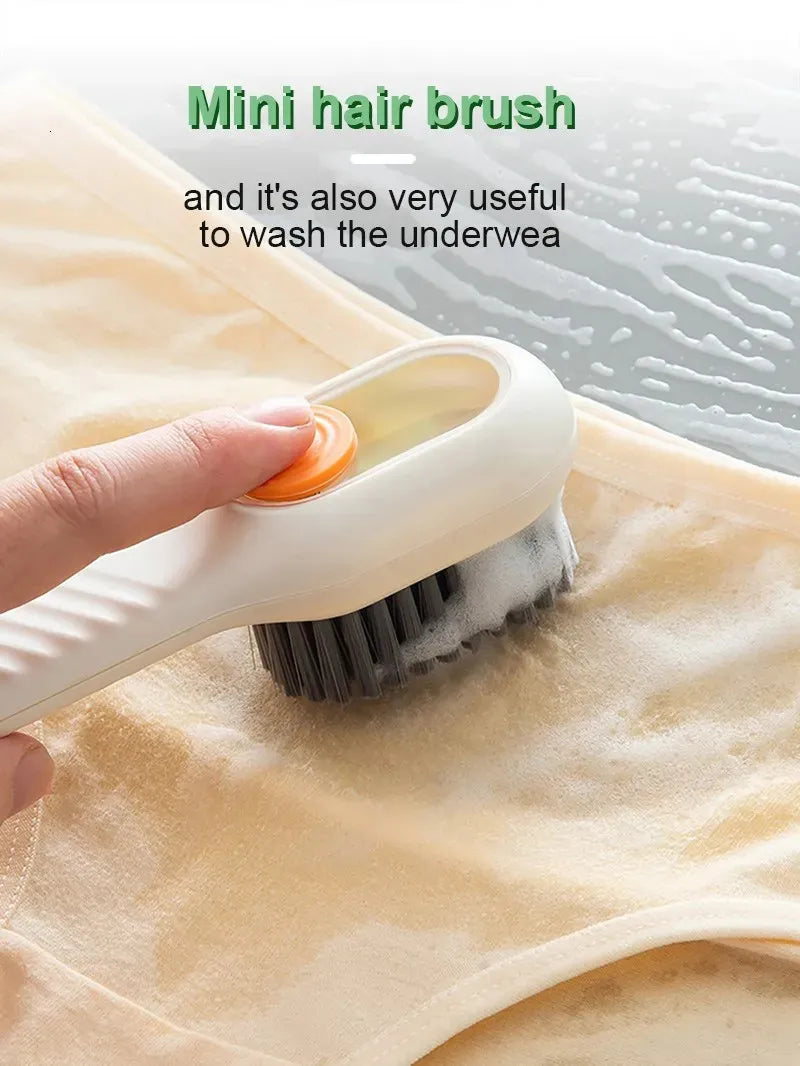 Multipurpose Soap Dispensing Cleaning Brush